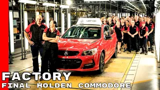 Final Holden Commodore Assembled With The End of Manufacturing in Australia
