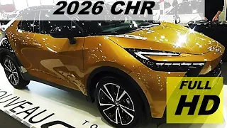 2026 New TOYOTA CHR Revealed in Europe - New Plug in Hybrid Model