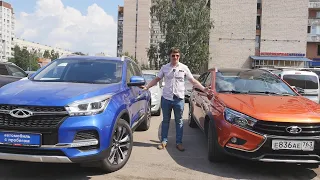 Lada Vesta SW Cross против Chery Tiggo 4