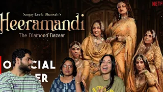 Heeramandi: The Diamond Bazaar Reaction | Sanjay Leela Bhansali | Official Trailer | Netflix India