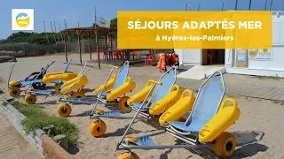 Séjour adapté handicap à la mer | Centre de vacances adaptées Anaé à Hyères (reportage France 3)