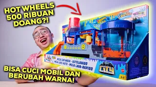 HOTWHEELS KALIAN BISA DICUCI DAN BERUBAH WARNA DISINI! | HOT WHEELS MEGA CAR WASH COLOR SHIFTERS