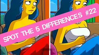 Can You Find All The 5 Differences - Only Genius Find The Differences - Isabel Official #22