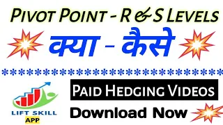 Pivot Point Levels Technical Indicator Analysis || Support and Resistance Levels using Pivot Points.