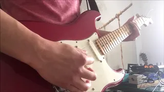 Is Your Love Strong Enough - Gilmour 1986 tone using Boss HM2