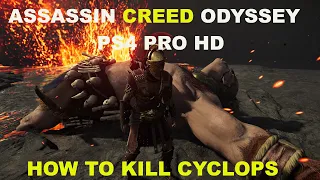 ASSASSIN CREED ODYSSEY HOW TO KILL CYCLOPS ARGES .FIRE B GAMING