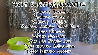 Paano ang tamang pag Steam Bath? // Body Steaming at Home // Body Steaming with Herbs