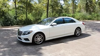 2014 Mercedes-Benz S550 - Review in Detail, Start up, Exhaust Sound, and Test Drive