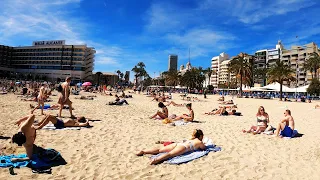 ☀️SPAIN BEACH -- San Juan BEACH 🌊 2023 4K VIEW 🎥 SPAIN BEACH WALK