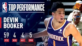 Devin Booker Goes Off For A Season-High 59 Points | March 25, 2019