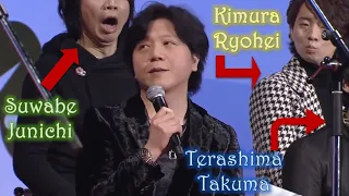 Sugiyama Noriaki gets interrupted while talking