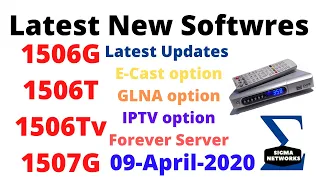 Latest Software of 1506 Receivers Models | #Sigma_Networks