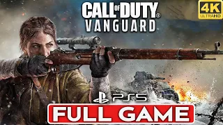 CALL OF DUTY VANGUARD PS5 Gameplay Walkthrough Campaign FULL GAME [4K 60FPS] - No Commentary