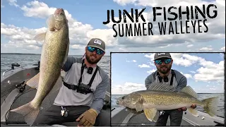 My FAVORITE Way To Catch a TON of SUMMER Walleyes!