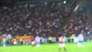Roma-Catania 2-2 Gol Osvaldo