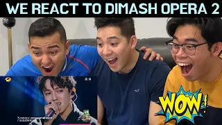 REACTION TO DIMASH OPERA 2 (The best voice in the world. Dimash Kudaibergenov )