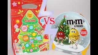 Fruit-tella и Chupa Chups против M&M! Чей сладкий подарок лучше?