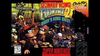 10 HOURS of Lost World Anthem - Donkey Kong Country 2 Diddy's Kong Quest (SNES)