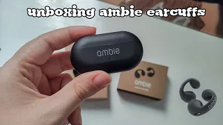 Ambie Sound Earcuffs Unboxing ( Price, How To Use...) I Aesthetic Unboxing