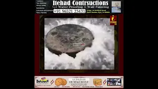 Crazy Moment : Manhole Cover Dancing | Hyderabad Rain#hyderabadrains #manhole