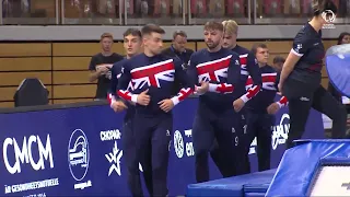 Great Britain - 2022 TeamGym Europeans, senior men's team final