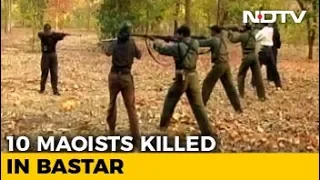 10 Maoists Including Top Leader Killed In Encounter In Chhattisgarh