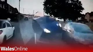 Shocking video shows highspeed road rage