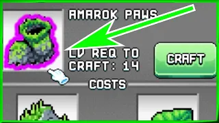 Crafting my first Amarok Armor in Legends of Idleon!