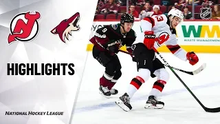 NHL Highlights | Devils @ Coyotes 12/14/19