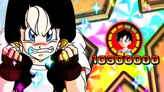 10 MILIONI "SUPER-EFFICACE" x3.. 100% *NEW* VIDEL STR SHOWCASE su DRAGON BALL Z: DOKKAN BATTLE ITA