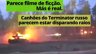 É de arrepiar. Vídeo mostra o incrível poder de fogo do BMPT Terminator