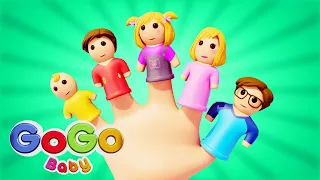 Finger Family | GoGo Baby - Nursery Rhymes & Kids Songs