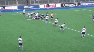 Josh try vs Wanderers