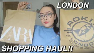 What I bought from London Try On Haul!! Zara, Rokit, Primark, and more!! 💖🛍