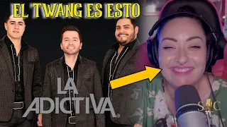LA ADICTIVA 😉 CHICAS CORREMOS PELIGRO😉 cantante ESPAÑOLA REACTION & ANALYSIS