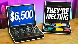 $6,500 IBM Thinkpads From 1997! They're Melting...