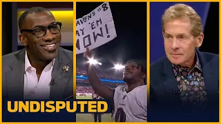 UNDISPUTED - Lamar Jackson holds up "PAY 'EM NOW" sign after win vs Buccaneers | Skip & Shannon