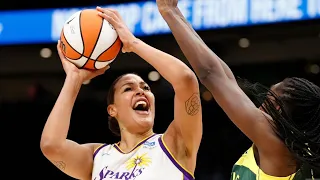 Liz Cambage Highlights in Los Angeles Sparks vs Seattle Storm