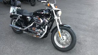 2012 Harley-Davidson XL1200 Sportster Custom. Walk around with engine sound. For sale.