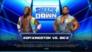 WWE 2k22 | KOFI KINGSTON  vs BIG E