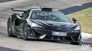 New MCLAREN 620R! My First Drive at the Nurburgring