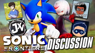 Sonic Frontiers Is ACTUALLY good? Discussion - w/ premydaremy, Sam Procrastinates, JaydenXV