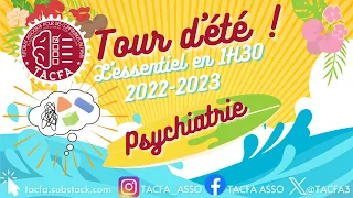 Tour d'été 2023 - Psychiatrie