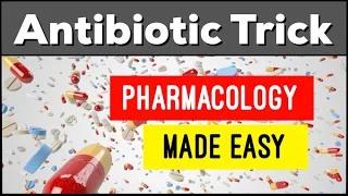 Antibiotic Class and Drug Name Trick | Pharmacology Made Easy [Nursing, USMLE]