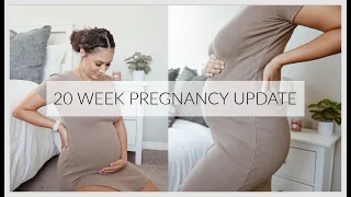 20 WEEK PREGNANCY UPDATE | fainting, symptoms + belly bump