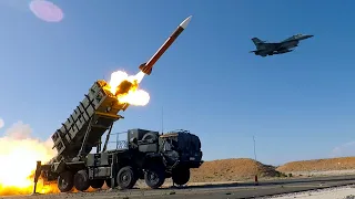 US F-16 vs US Patriot Missile