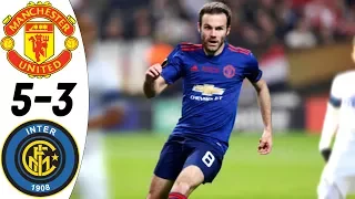 Manchester United vs Inter 5:3 - All Goals & Highlights RESUMEN & GOLES (29/07/2014) HD