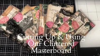 Cutting Up & Using Busy Collage Master Board