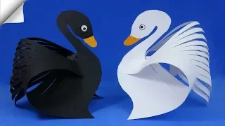 DIY paper crafts | Paper swan