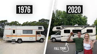 We Traded Our 1976 Vintage Camper Van for a 2020 RV! | How Do They Compare??